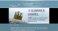 Desktop Screenshot of calahondabaptistchurch.org